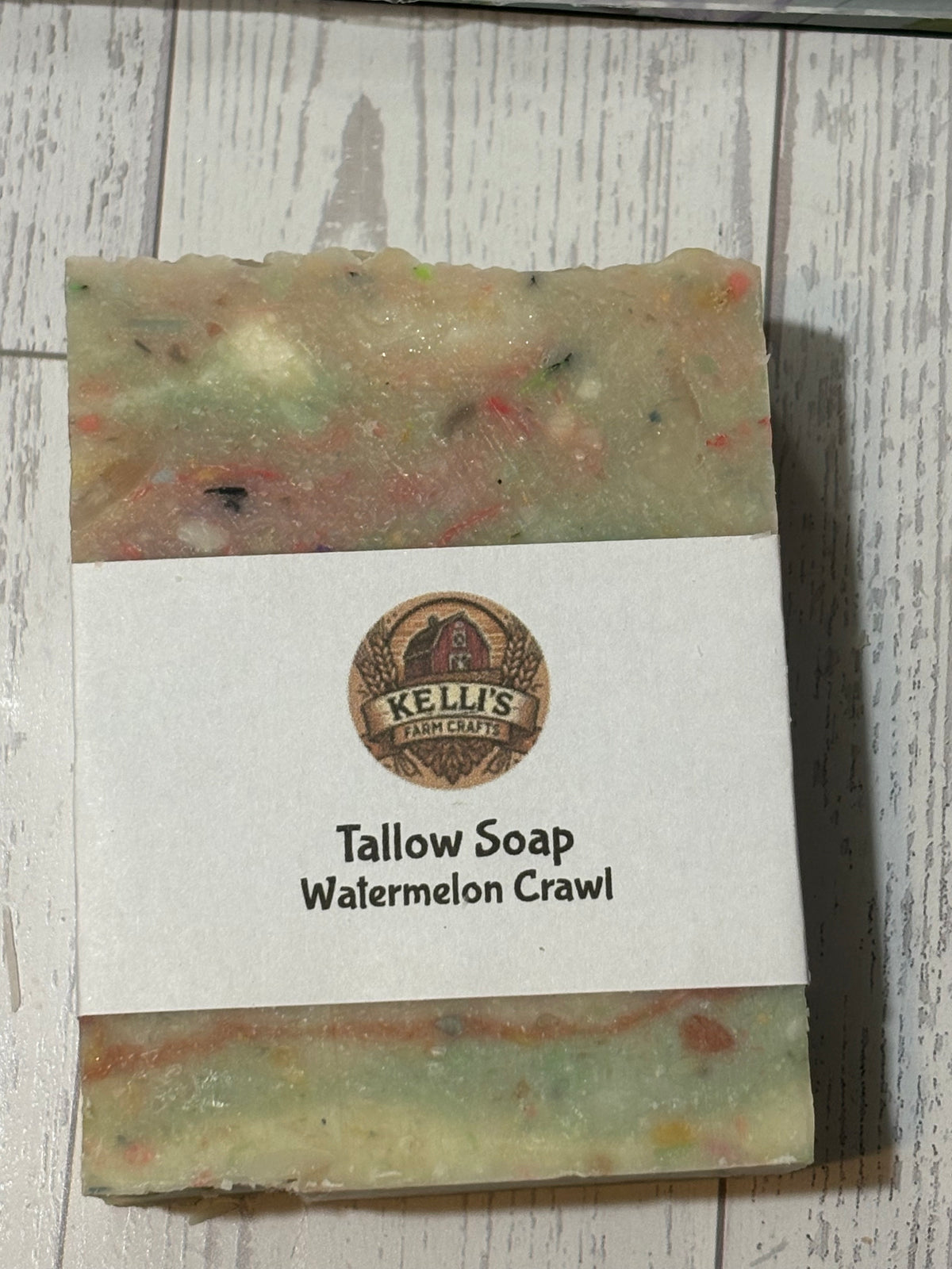 Beef Tallow Soap Watermelon Crawl