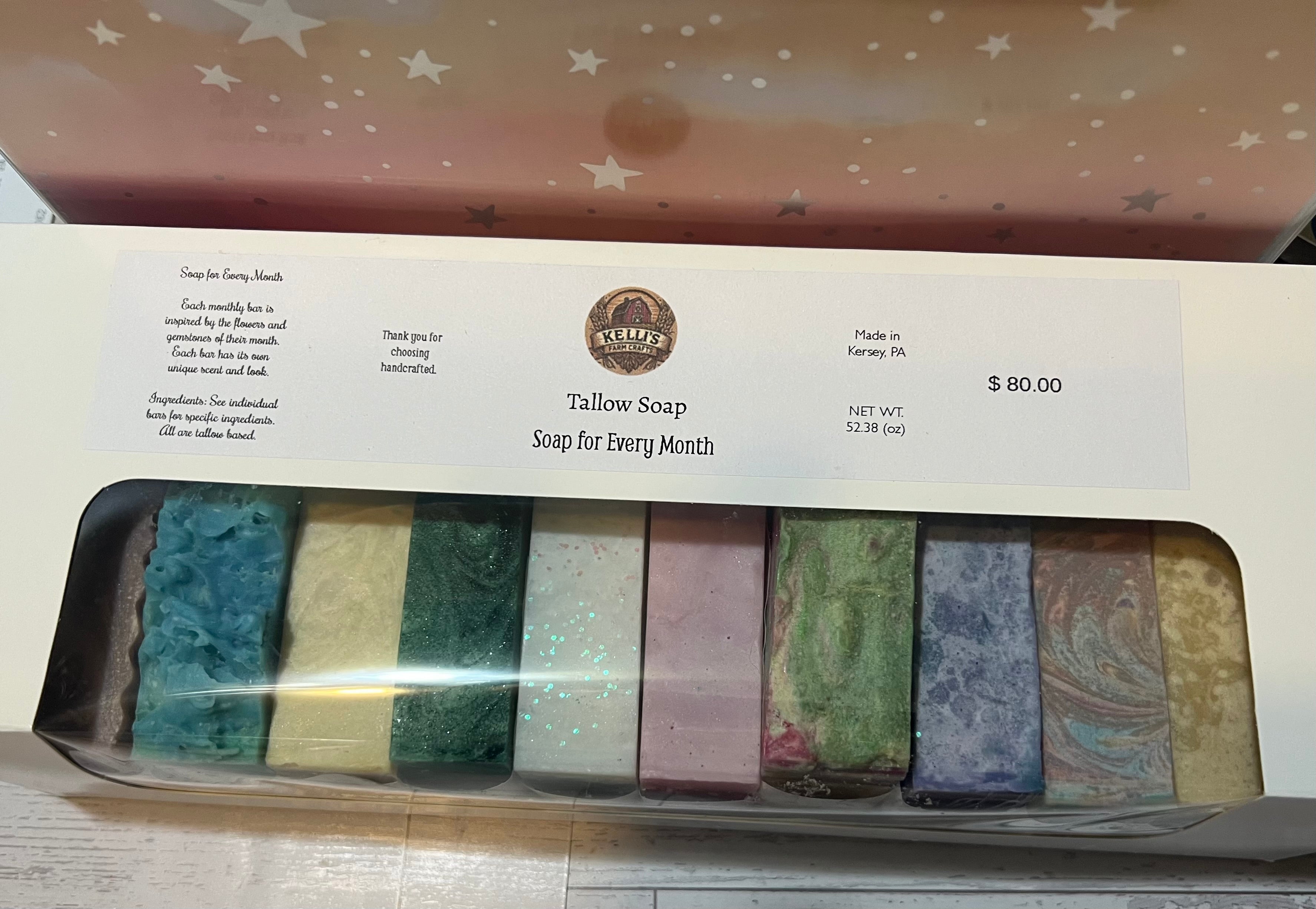 A Year of Wishes Tallow Soap Collection
