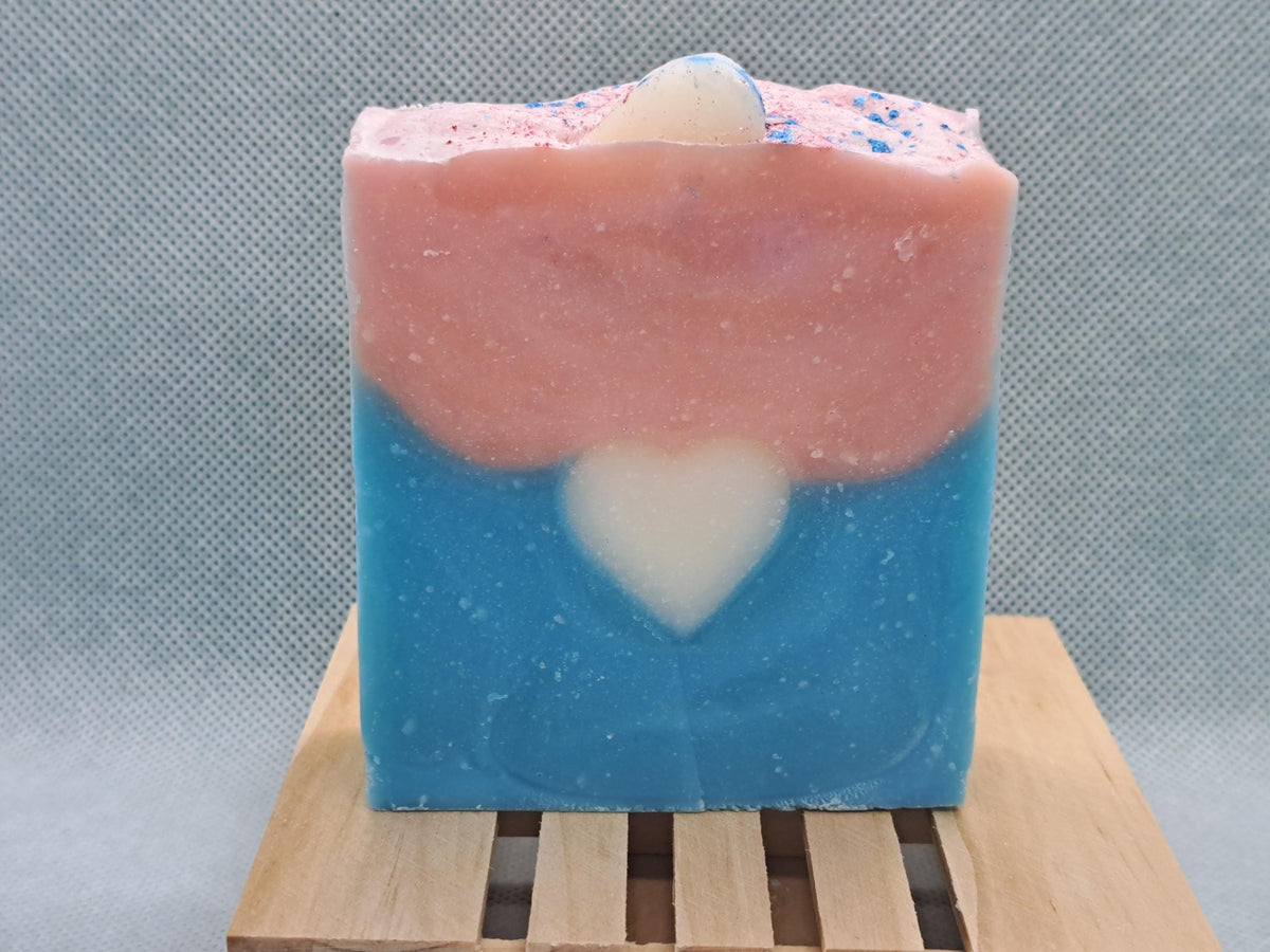 Handmade Beef Tallow Soap: Lavender Tea Tree Oil, 4.5 oz Bar