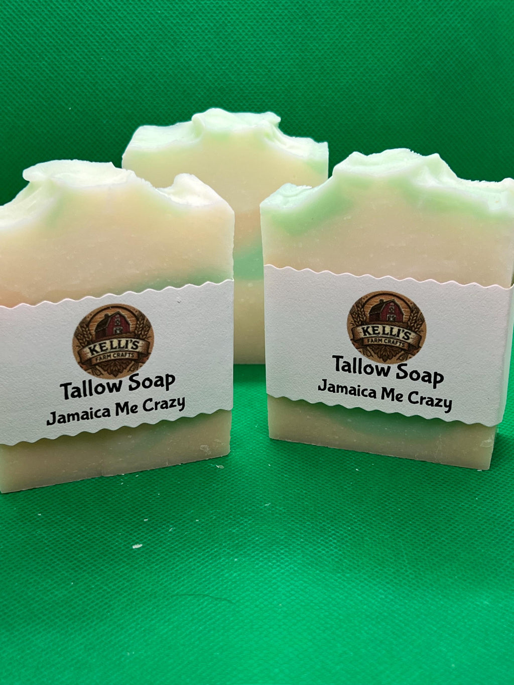Handmade Beef Tallow Soap – Jamaica Me Crazy Scent