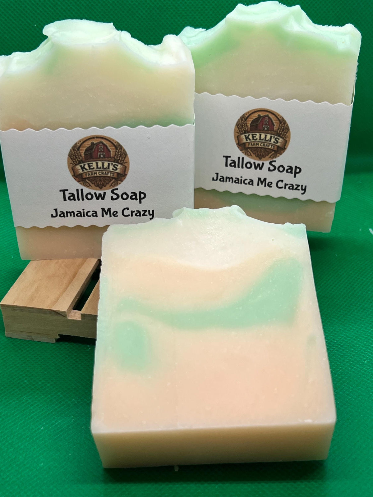 Handmade Beef Tallow Soap – Jamaica Me Crazy Scent